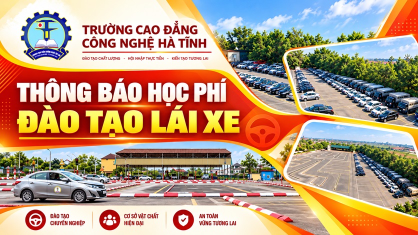 THÔNG BÁO HỌC PHÍ ĐÀO TẠO LÁI XE