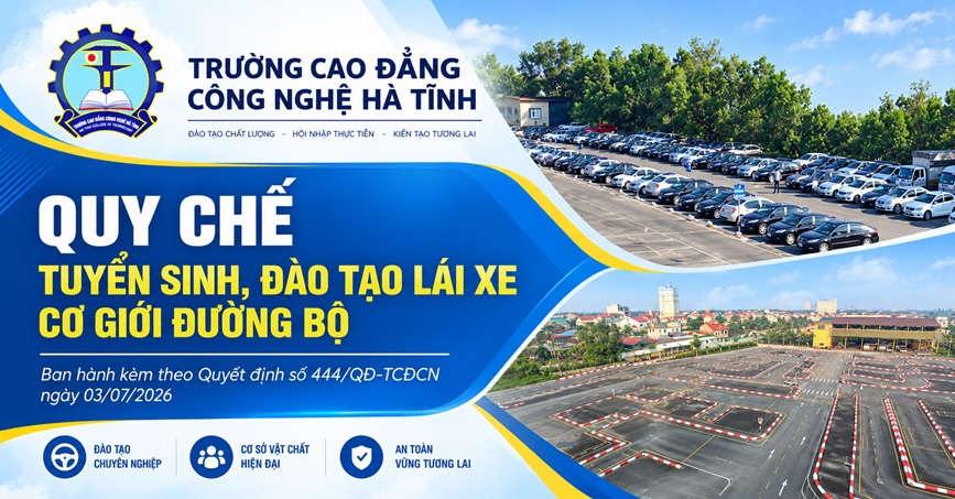 Quy chế tuyển sinh đào tạo lái xe