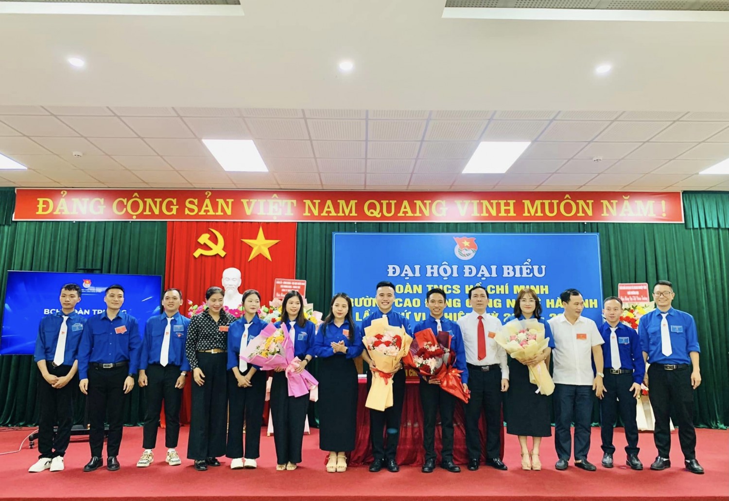 Đại hội Đại biểu Đoàn TNCS Hồ Chí Minh Trường Cao đẳng Công nghệ Hà Tĩnh lần thứ VI, nhiệm kỳ 2024 - 2027